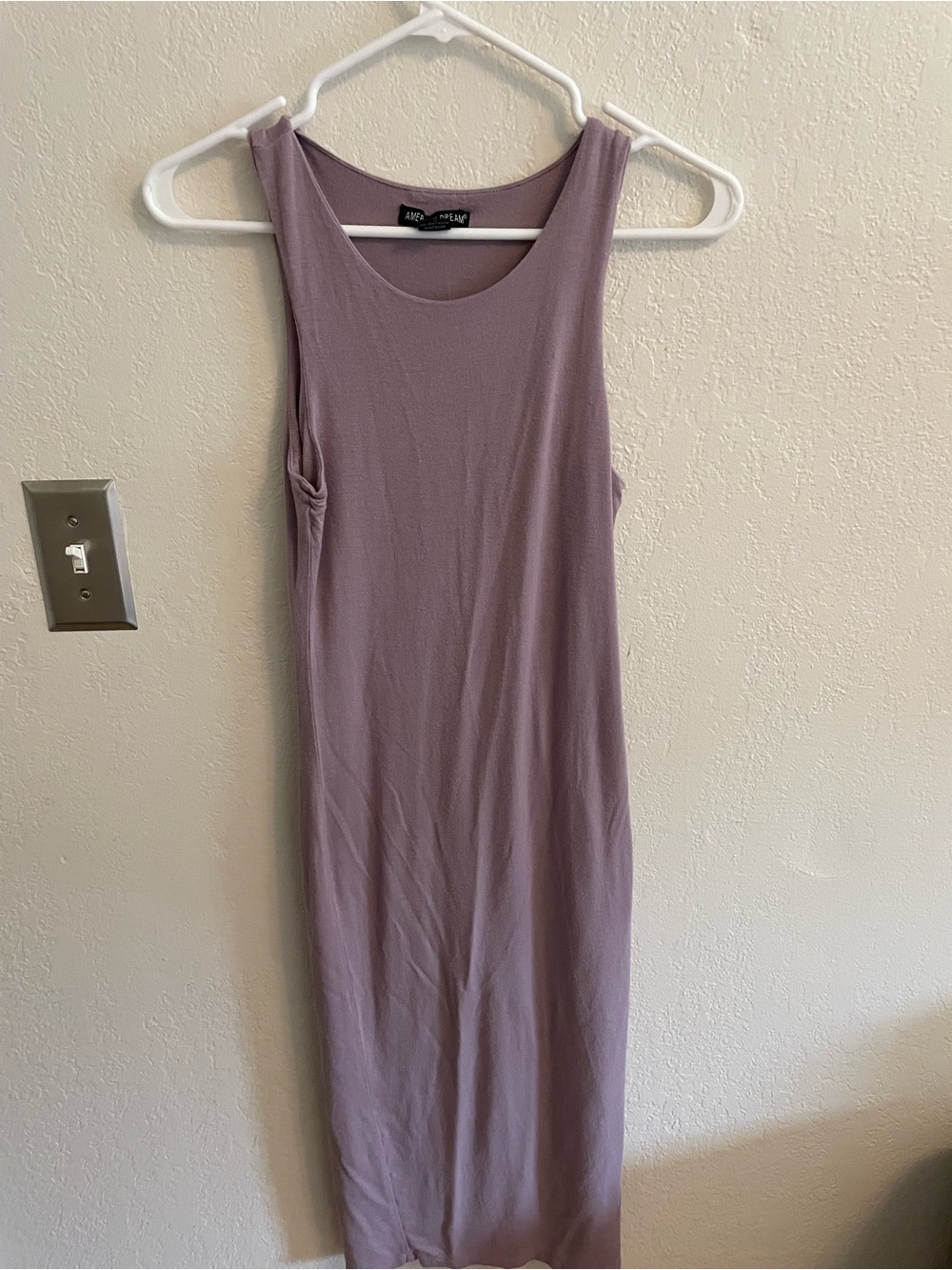 American Dream Mauve Sleeveless Maxi Dress